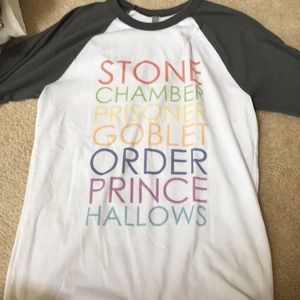 American Apparel Harry Potter baseball tee